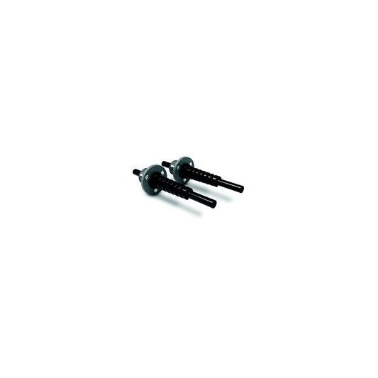 Dometic HO7105 Field Install Bulkhead Fitting Kit, Single Hose, Black Plastic, 1 pr.