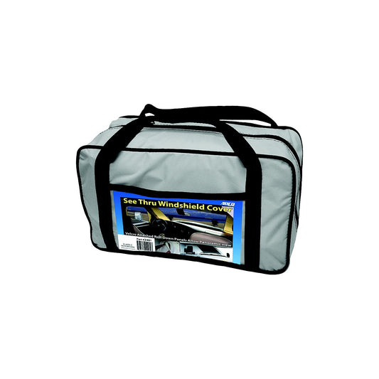 ADCO 2525 Class C Deluxe Windshield Cover With Roll-Up Windows For RV, White
