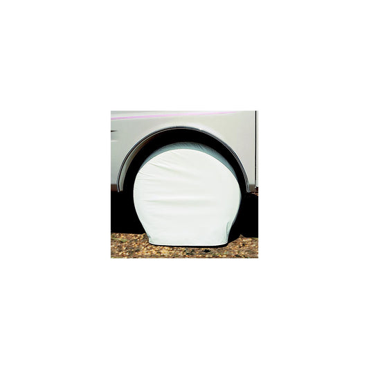 ADCO Polar White Vinyl Tyre Gards (2 Per Pack)