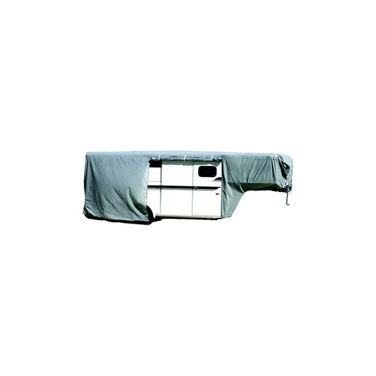 ADCO Gooseneck Horse Trailer Cover, Gray SFS Aquashed Top/Gray Polypropylene Sides