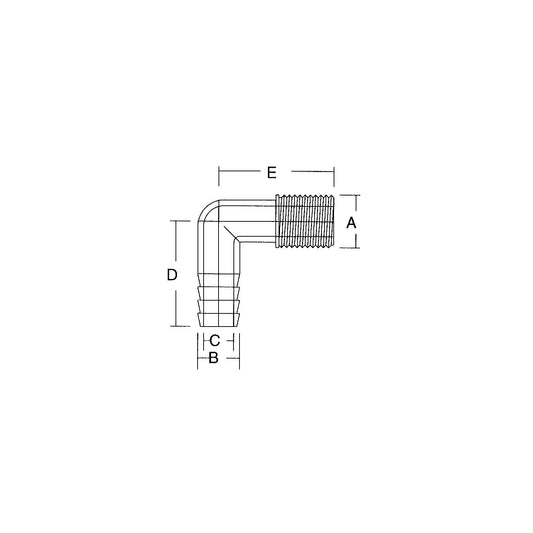 Forespar Marelon Female Elbow