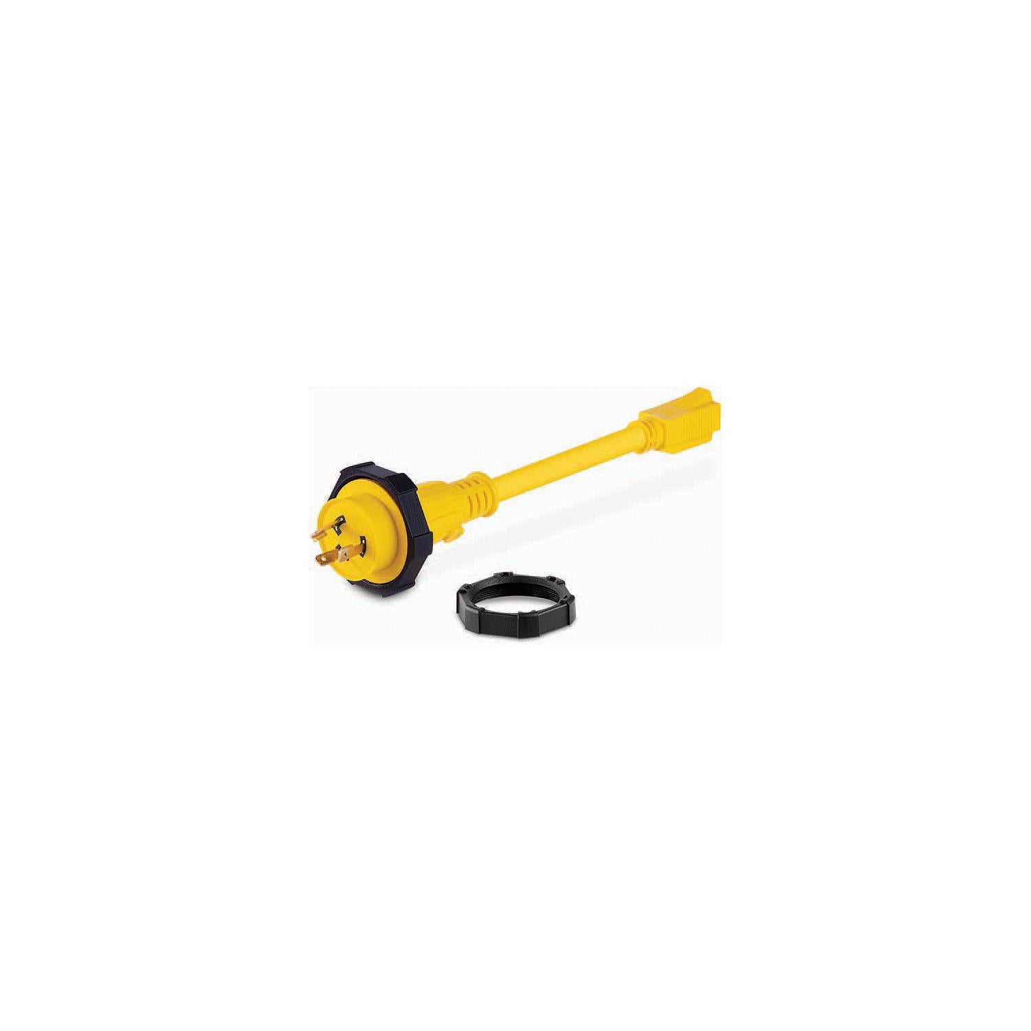 Sierra AC12510 Shore Power Pigtail Adapter, 30A to 15A