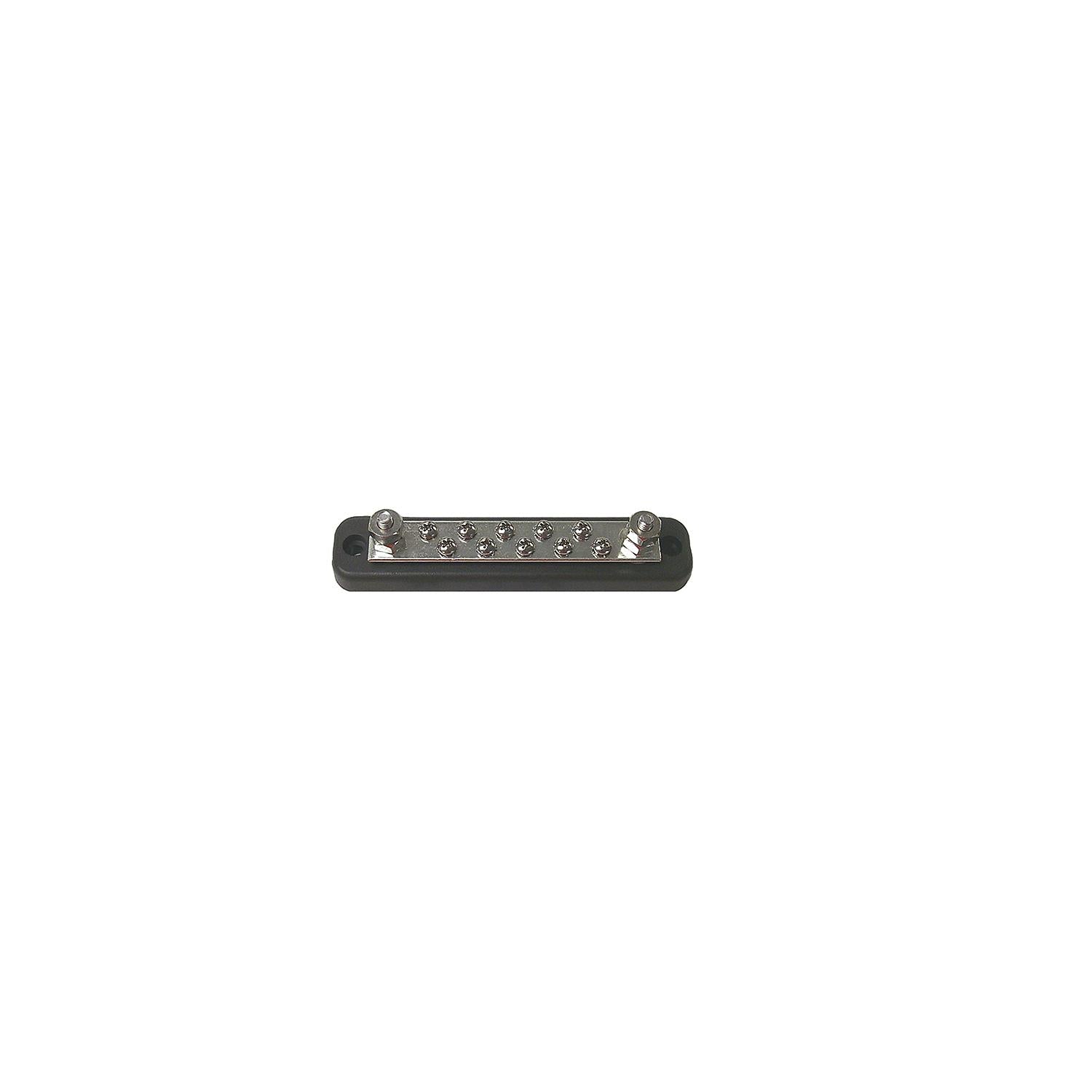 Sierra FS46200 10 Gang 150 Amp Bus Bar | 8-32 Terminal Screw | 6" x 1 1/4"