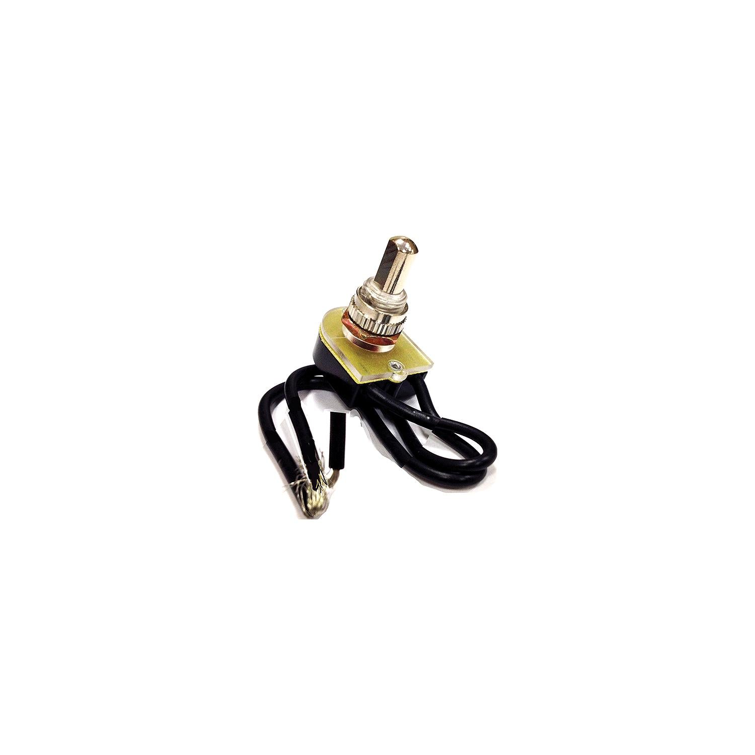 Push Button Switch, On/Off w/5" Wire Leads