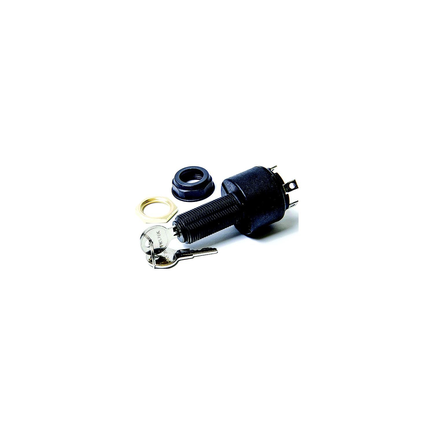 Sierra MP39100 Magneto 3 Position 11/8" Polyester 5 Screw Terminal 12V 15 Amp Ignition Starter Switch