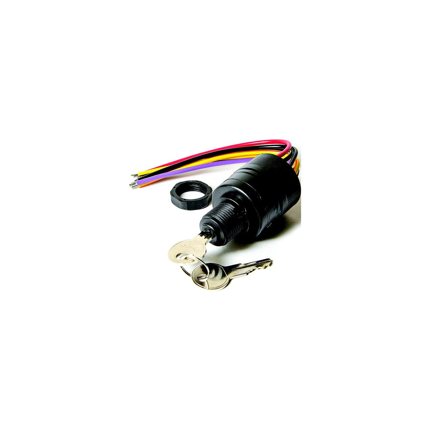 Sierra MP41070-2 Magneto 3 Position 5/8" Polyester 6 Wire Terminal 12V 15 Amp Ignition Starter Switch