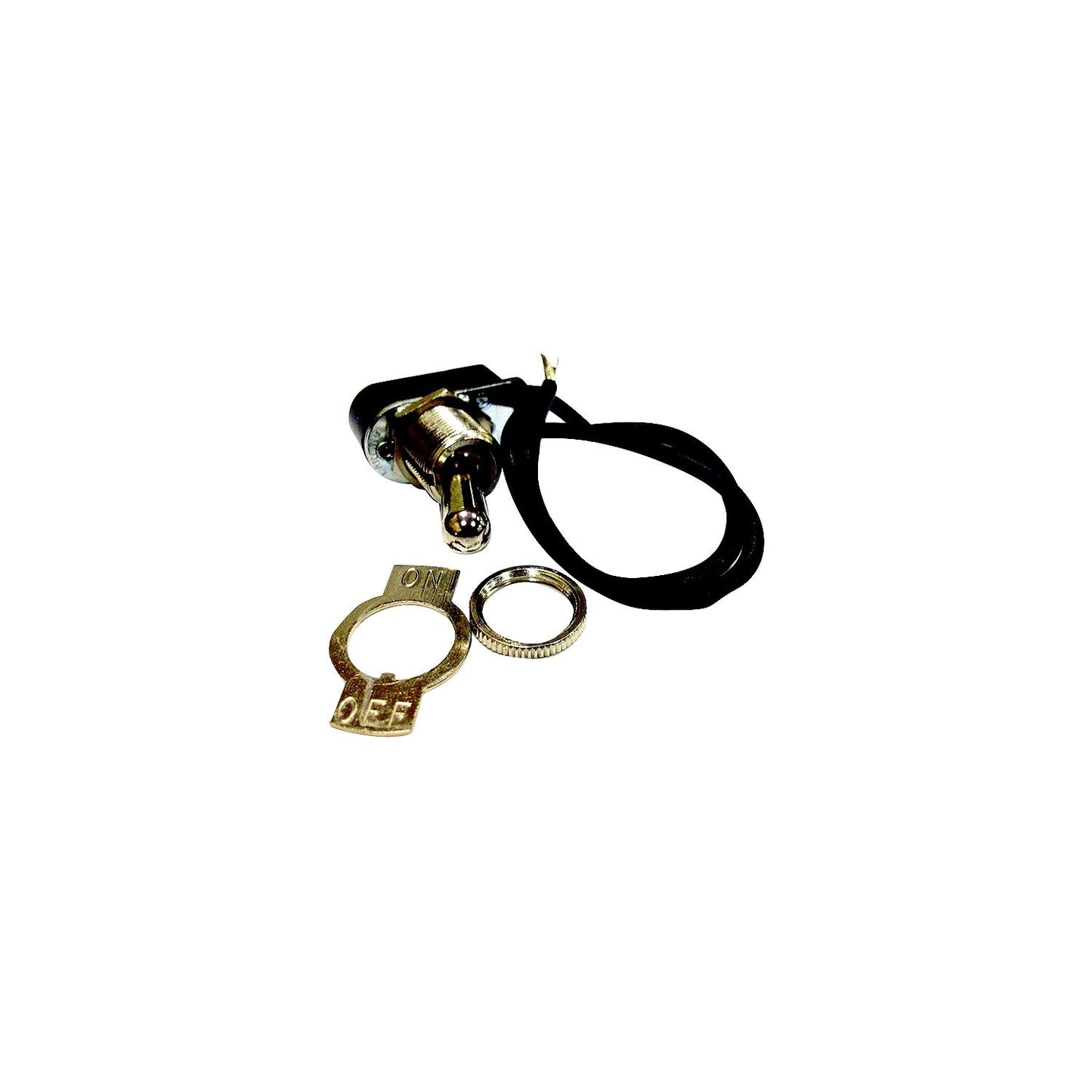 Toggle Switch, On/Off, 6" Wire Leads
