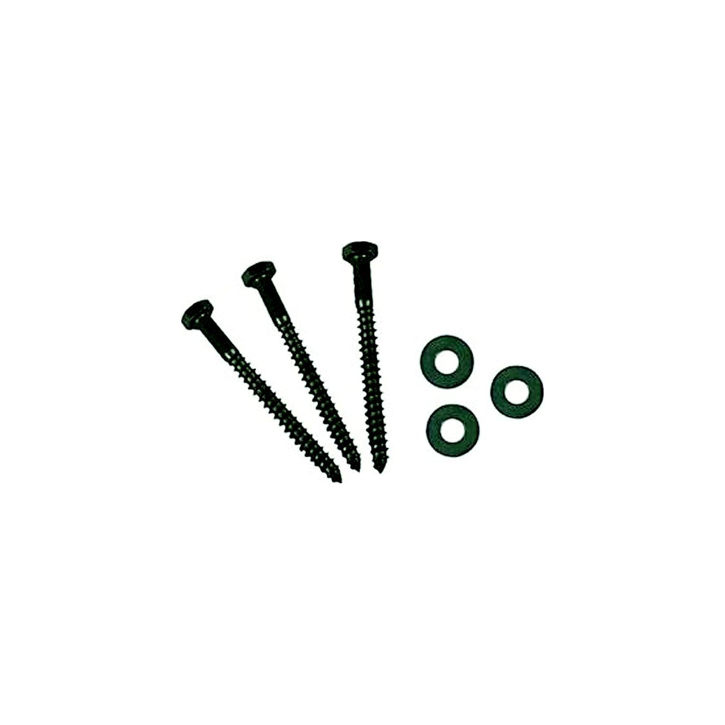 AP Products, 012LW25,  3/8 x 4 Hex Lag Screw w/Washers, 25 Pack