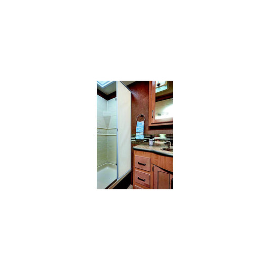 AP Products 0153301 Slow-Roll RV Shower Screen, 36" x 64"
