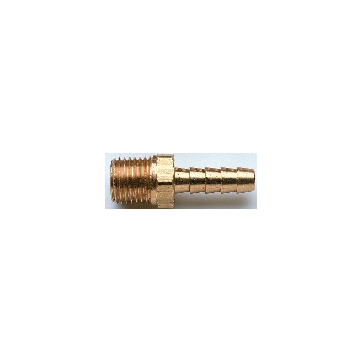 Barb-Brass Male 1/4X1/8NPT