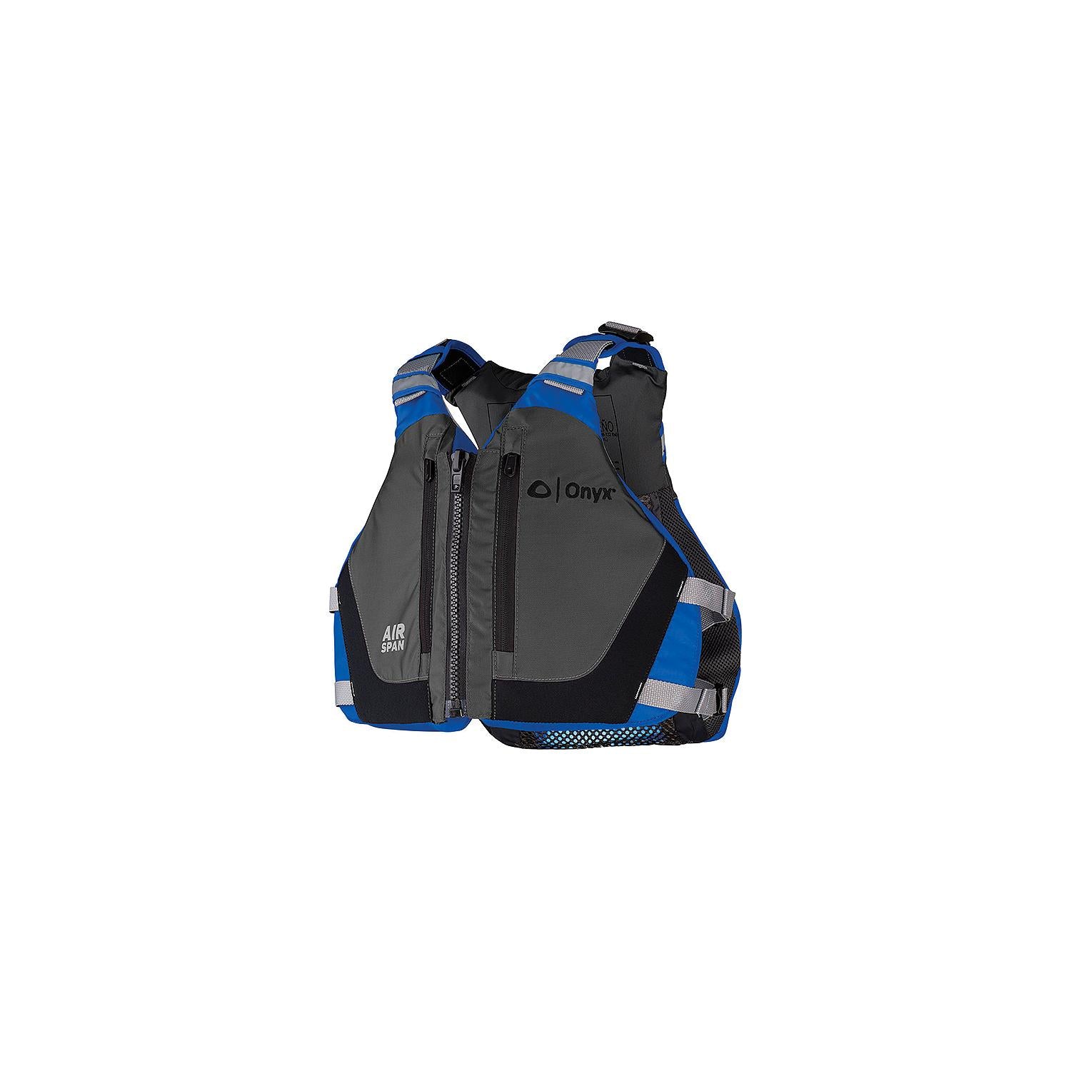 Onyx 12300050006023 Airspan Breeze Paddlle Vest, XL/2XL, Blue-Supply Nautica