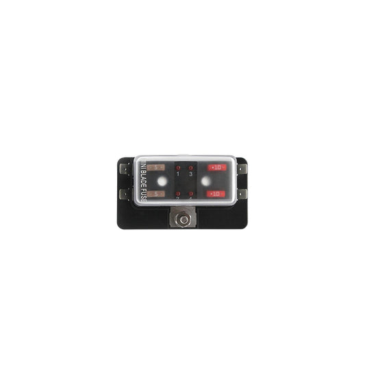 Cole Hersee 880024BP SD MINI Fuse Block, 4-Gang
