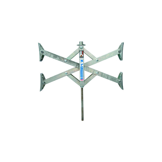 Bal Products 28024 X-Tended X-Chock Tire Locking Chock with 17" Extension for RV Trailers, Set of 2 Chocks