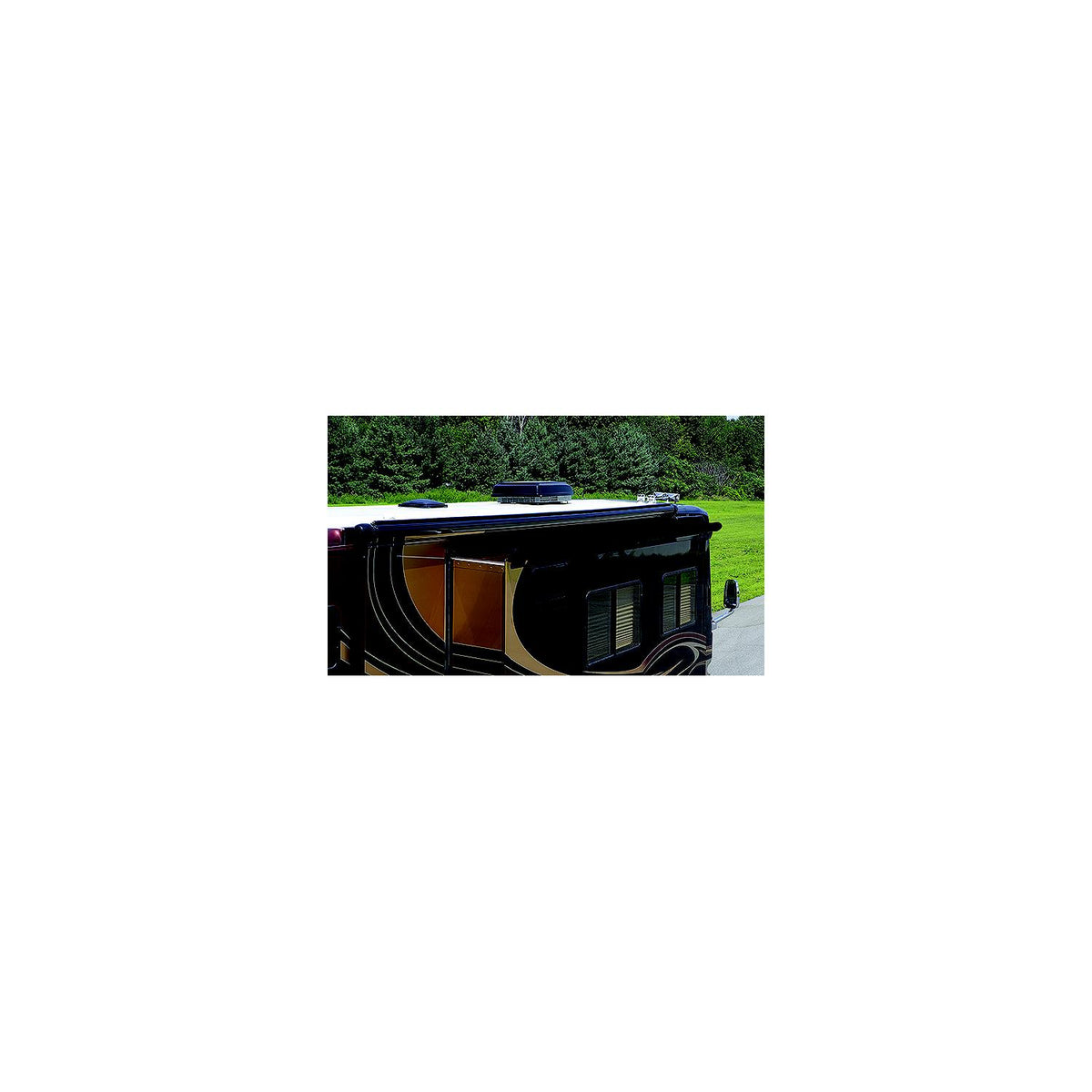 Carefree Slideout Awning Replacement Fabric, Black, 152"