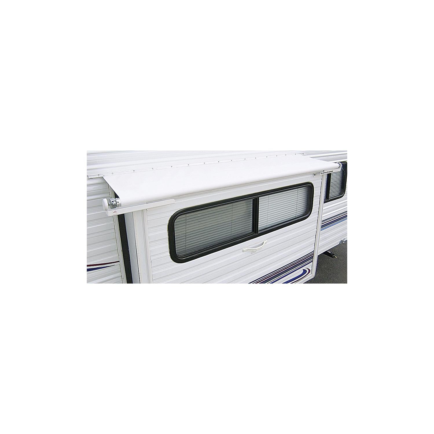 Carefree Slideout Awning Replacement Fabric, White, 150"