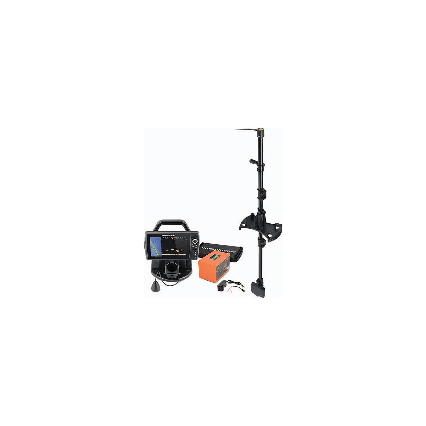 Humminbird 4118701 Ice Helix 9 MSI+ GPS G4N Mega Live Bundle