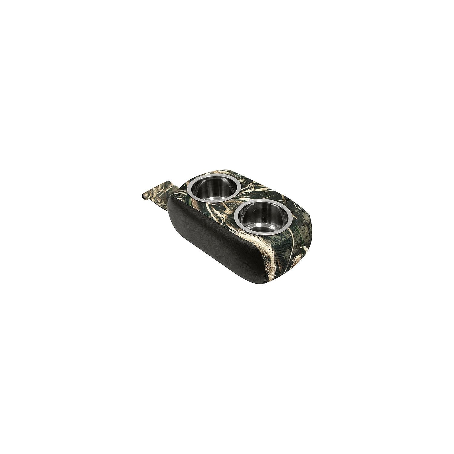 Wise 30591785 Portable Upholstered Drink Holder, Max 5 Camo/Black