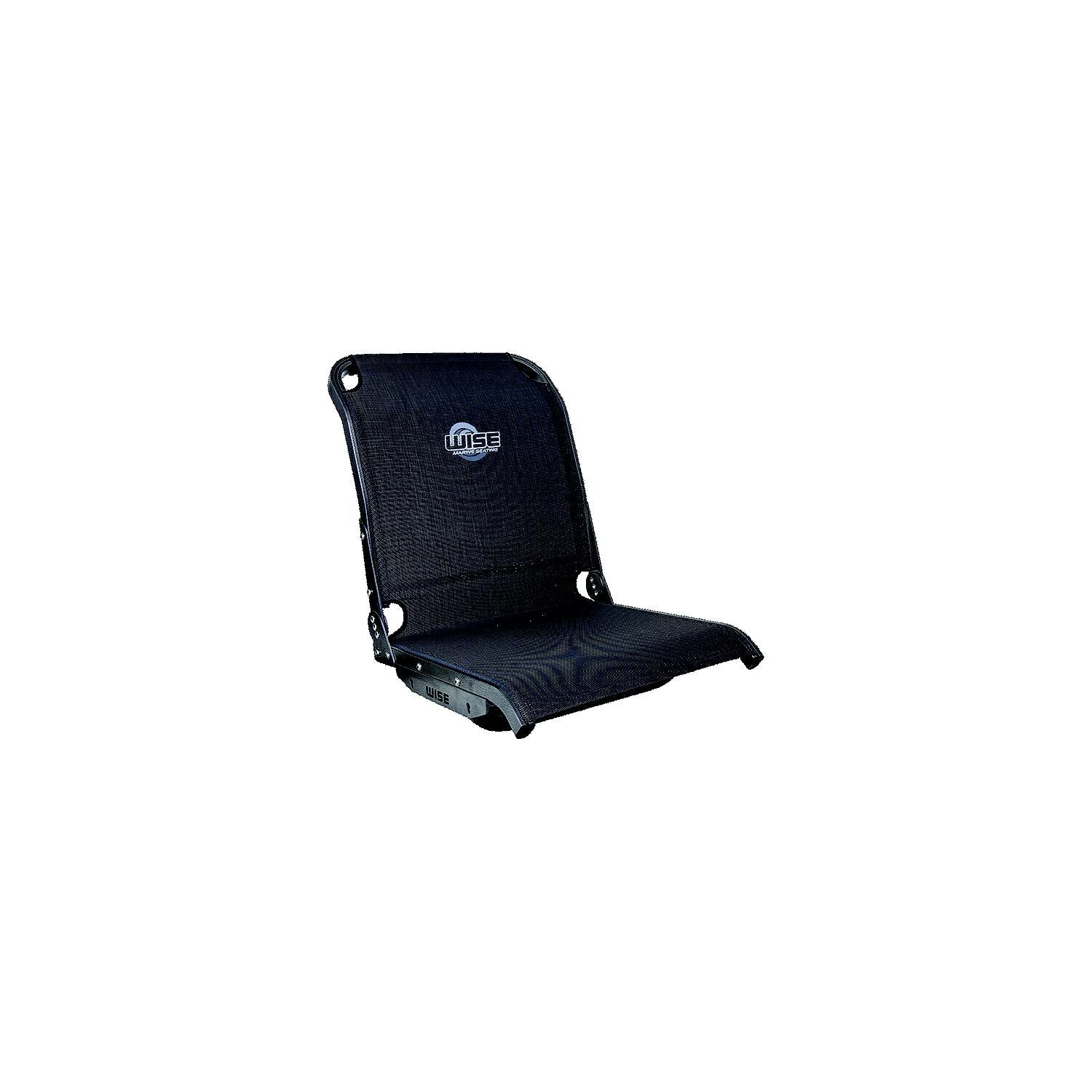 Wise 33731800 Aero X Boat Seat, Carbon Grey Mesh, High-Back