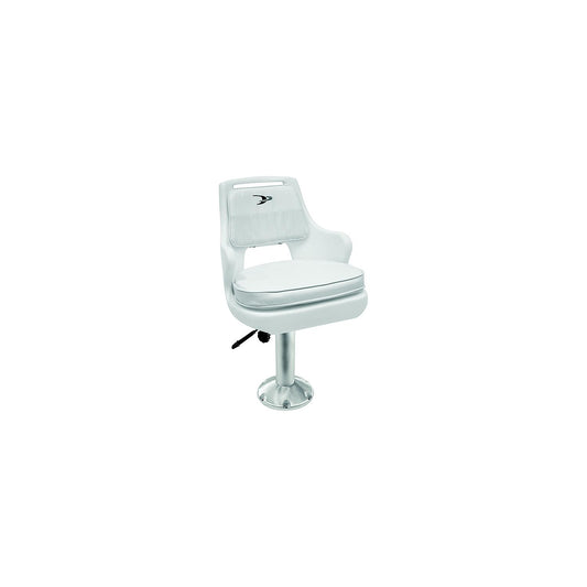 Pilot Chair Package With Cushions, 15" Pedestal w/Slide