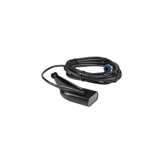 Lowrance 000-10976-001 Transom Trolling Motor-Mounted 455 kHz/800 kHz DownScan Skimmer Transducer