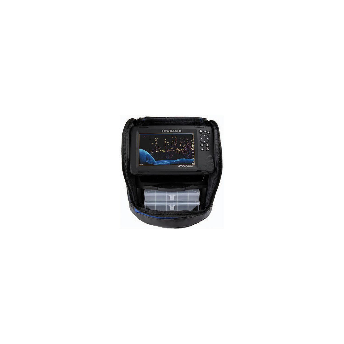 Lowrance 00015878001 Hook Reveal 7 Splitshot With All-Season Pack
