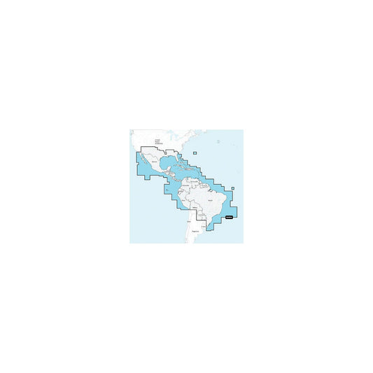 Navionics 010C136430 Navionics+ Cartography, Mexico, Caribbean to Brazil