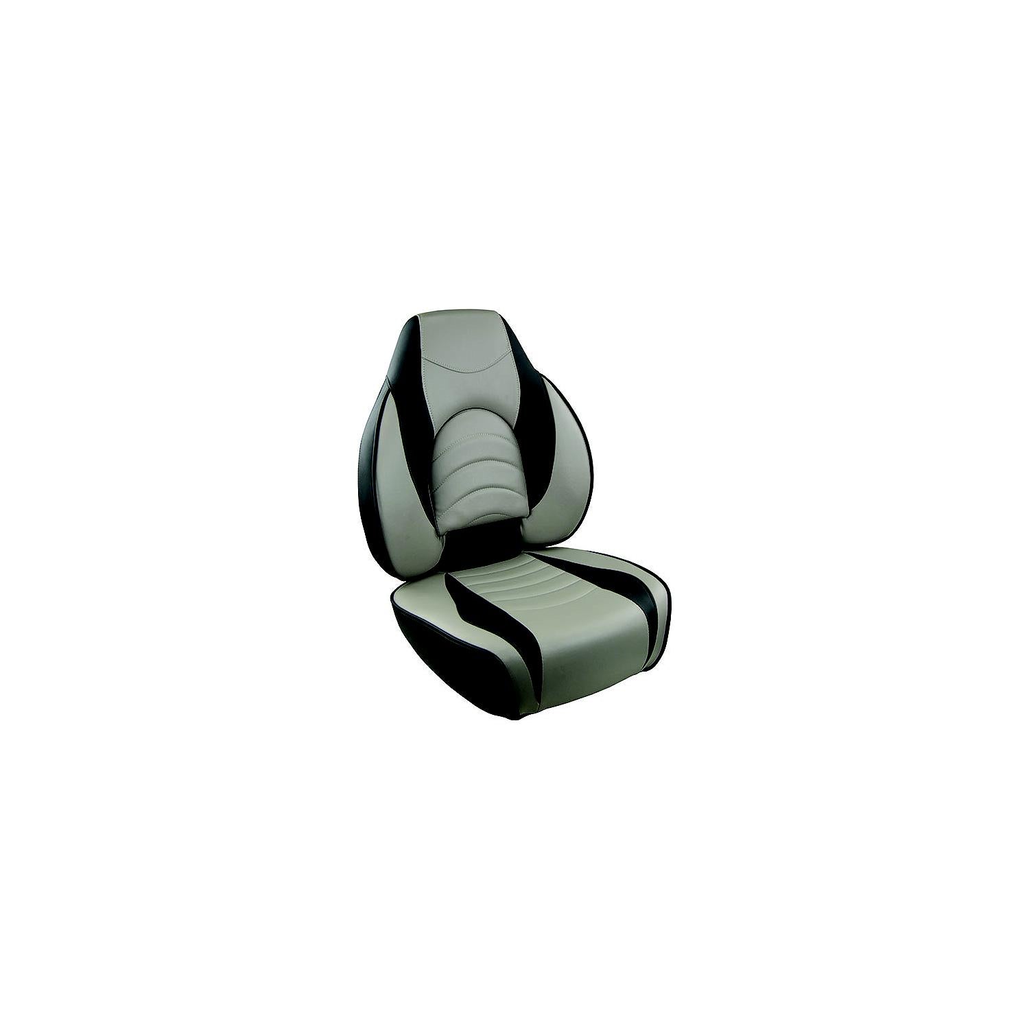 Springfield 10416341 Fish Pro High Back Seat, Charcoal/Gray