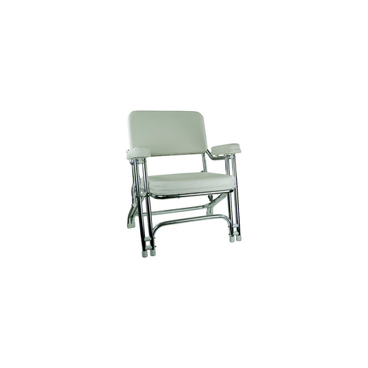 Springfield 1080021 Deck Folding Chair, White