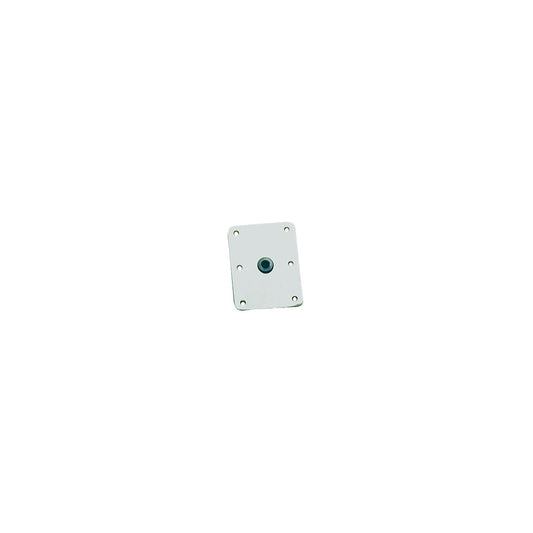 Springfield KingPin 7" x 7" Square Aluminum Base, Satin Finish