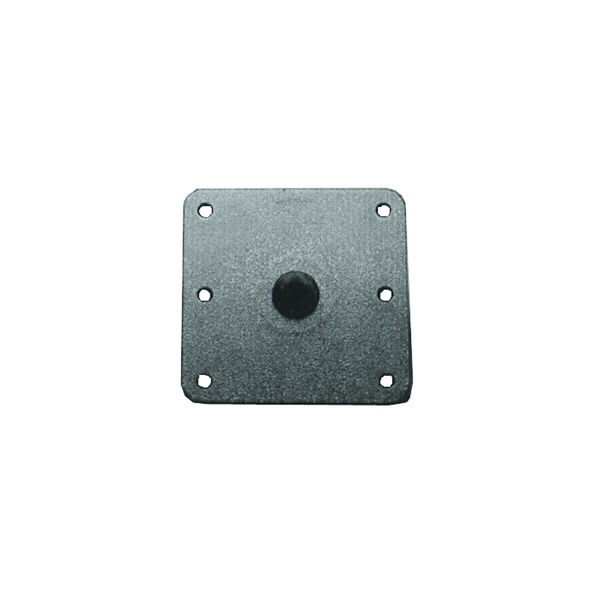 Springfield KingPin 7" x 7" Standard Square Base, Mild Steel With Kennedy Finish