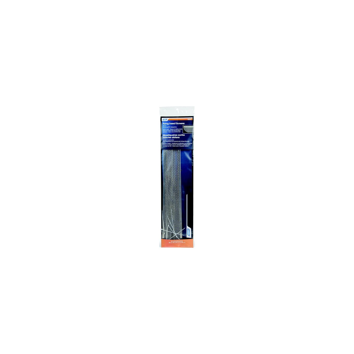 Camco 42149 Flying Insect Screen For Dometic Refrigerator with 20" Louver Openings, 3/pk