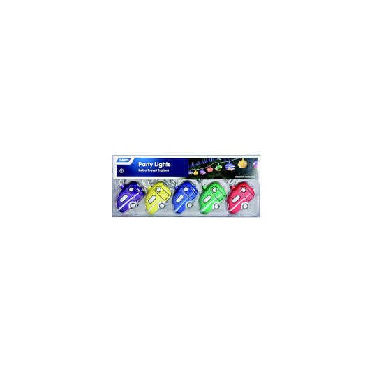 Camco Retro Travel Trailer 42655 Party Lights (Includes 10 Lights, Connector, 2 Spare Bulbs and Fuse)