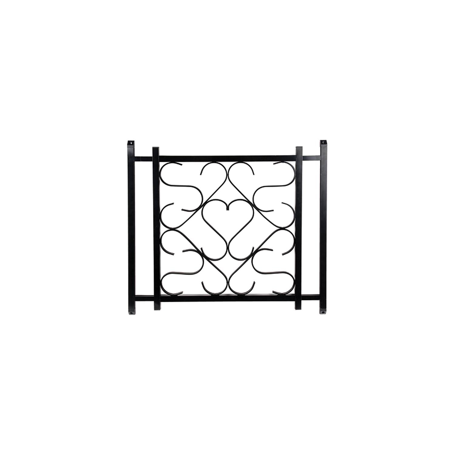 Camco Screen Door Push Bar and Deluxe Grille, Aluminum
