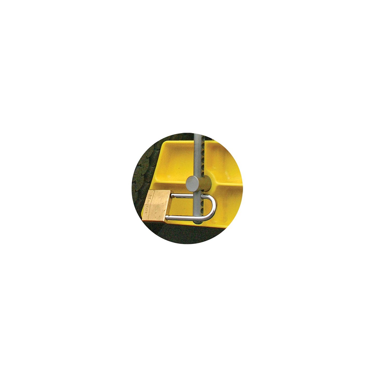Wheel Stop w/Lock