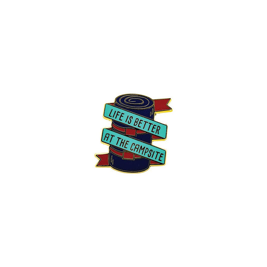 Camco 53264 Enamel Pin, Sleeping Bag
