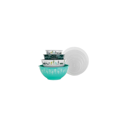 Camco 53451 Nesting Bowl Set With Lids