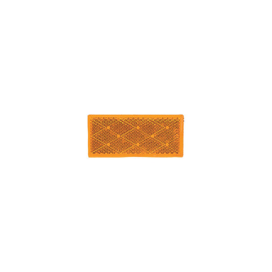 Amber Reflector-Stick On 2/Pk