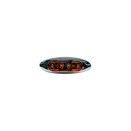 Anderson LED Clearance/Side Marker Light Kit With Chrome Bezel
