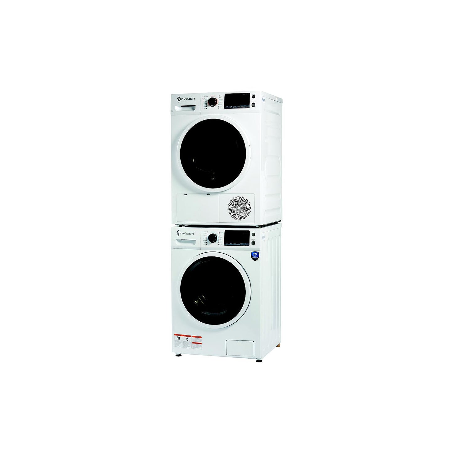 Invision Stackable Washing Machine, White