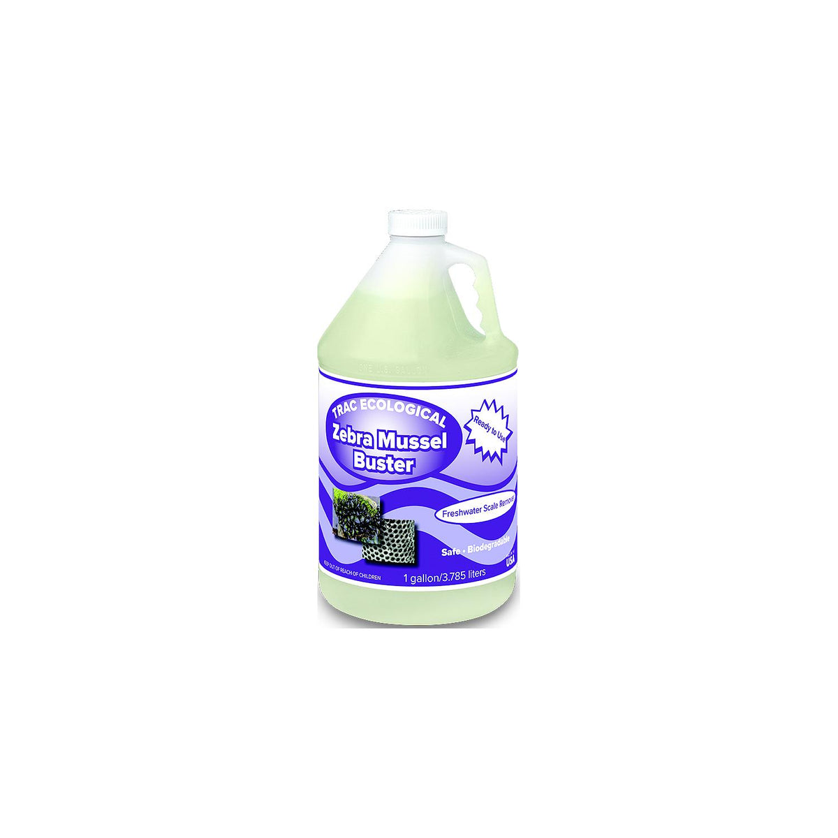 Trac Ecological 1505MP Zebra Mussel Buster, Ready to Use, 5 Gallon Pail-Supply Nautica