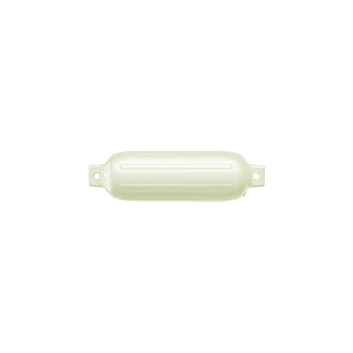 Polyform G-2 Twin Eye G Series Fender, 4.5" x 15.5", Metallic White-Supply Nautica