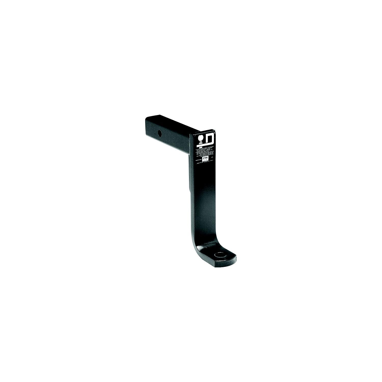 Draw-Tite 2706 Class III Trailer Hitch Ball Mount, 9-3/4" Rise, 11" Drop