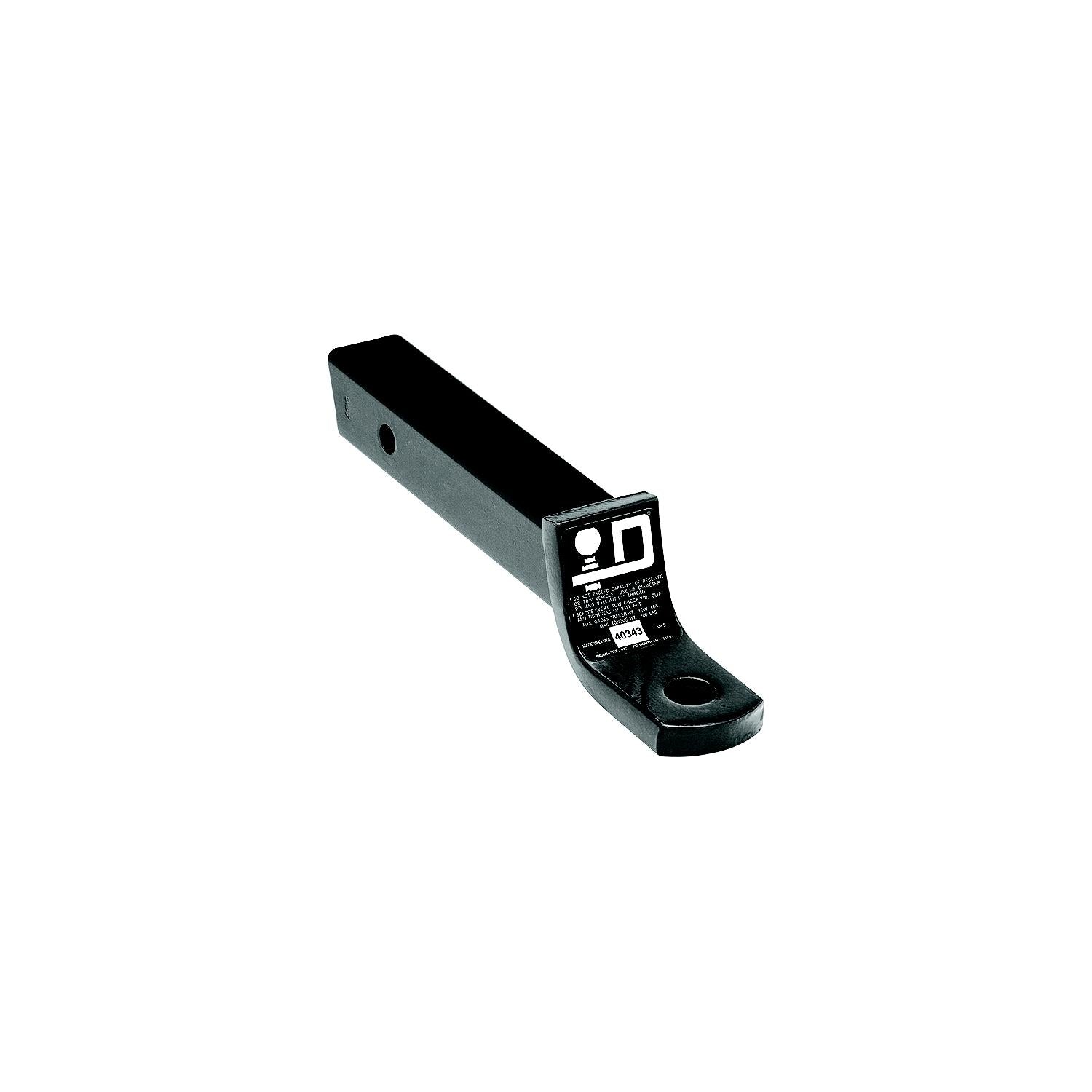 Draw-Tite Quick-Loading Ball Mount, 6" Drop, Black