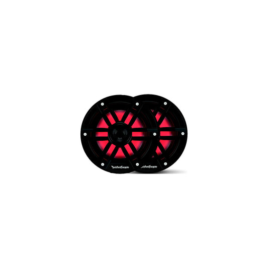 Rockford Fosgate M16B Color Optix™ Marine 2-Way Speakers, 6" Black