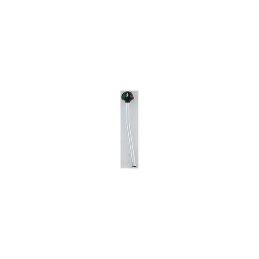 Attwood 14" Straight 1-Mile Pulsar Pole Mounted Bi-Color Stowaway, 2-Pin Locking Collar Pole