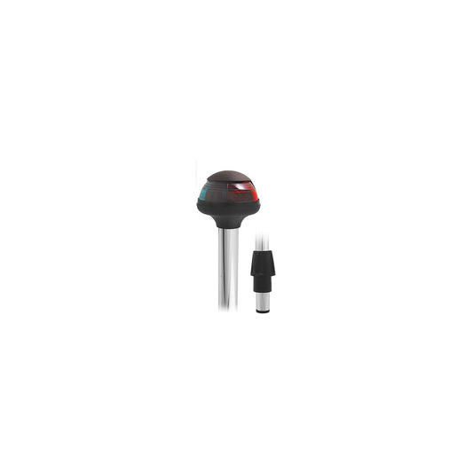 Attwood 14" Angled 1-Mile Pulsar Pole Mounted Bi-Color Stowaway, 2-Pin Standard Pole
