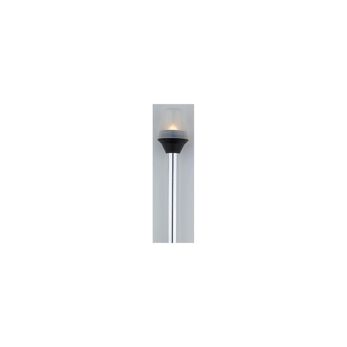 Attwood 5100241 Frosted Globe All-Round Light, 2-Pin Standard Pole 24"
