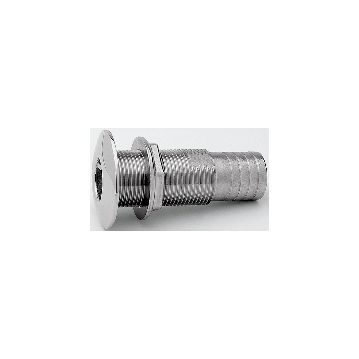 Attwood Thru Hull Stainless Steel 1" For Hose