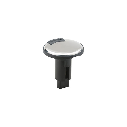Attwood LightArmor™ Plug-In Base - Round Series, 2-Pin, 316 S.S.