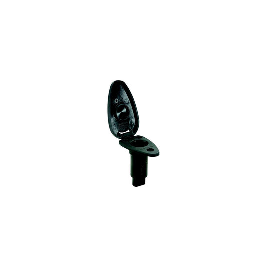 Attwood LightArmor™ Plug-In Base - Teardrop Series, 2-Pin, Black